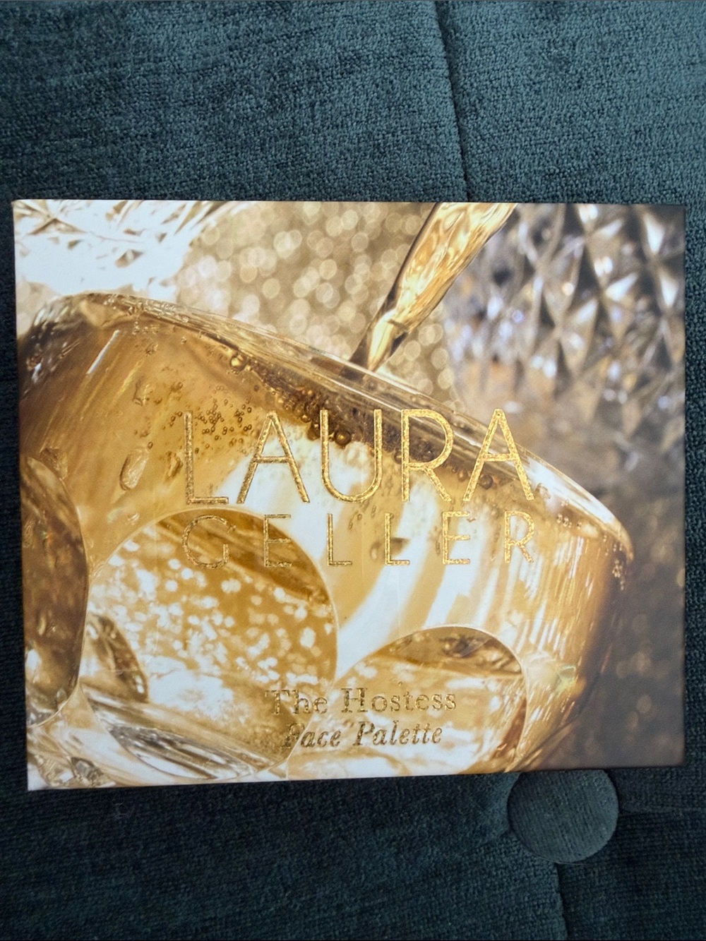 Laura Geller Gold Shimmer Coffee Table Book